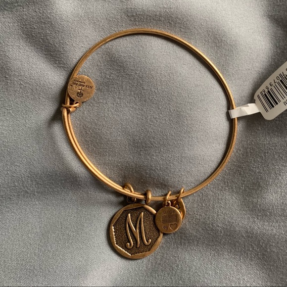 Alex and Ani Jewelry - “M” Alex and ani bracelet